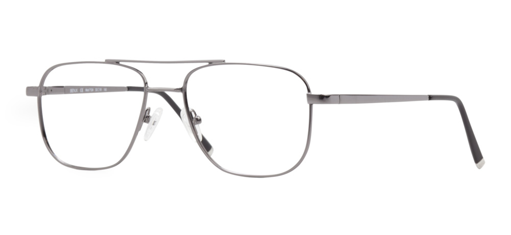 BENX FANTASIA Eyeglasses Teenage,Adult Man Rectangular Full-Rimmed Metal Unfiltered BXMTL 7124.53-C.02